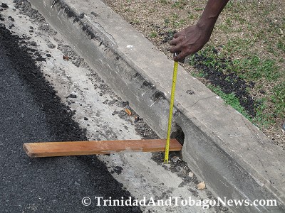 If they are ever to lift the slipper drains to conform to the new height of the road then residents would have to rebuild the drains from their homes.