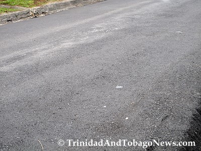 Finally, this image shows how wavy and uneven the broad surface of the road is.