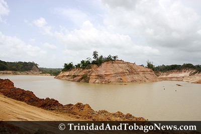 Sand quarrying caused landmass to collapse at Todd's Road, Caparo