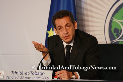 French President Nicolas Sarkozy