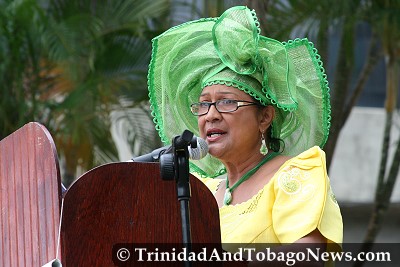 Prime Minister Kamla Persad-Bissessar