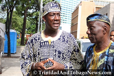 LEFT: Opposition Leader Dr. Keith Rowley