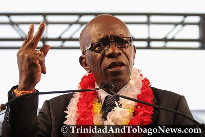 Works and Transport Minister and FIFA Vice-President Jack Warner