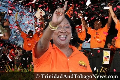 Kamla Persad-Bissessar is new UNC Political leader