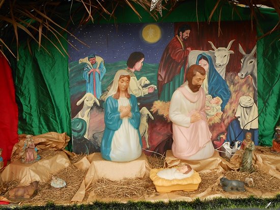 Creche at Front of the School