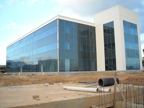 Headquarters of the Motor Vehicle Authority at Southern Main Road, Caroni