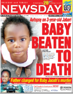 BABY BEATEN TO DEATH