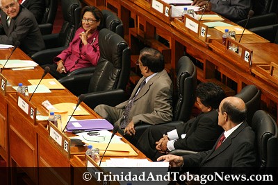 Kamla under the watchful eyes of Panday’s loyalists