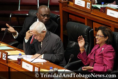 Jack Warner, Basdeo Panday and Kamla Persad-Bissessar