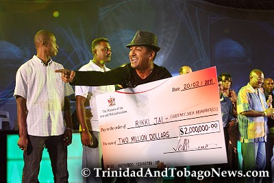 Rikki Jai Wins Chutney Soca Monarch $2 Million