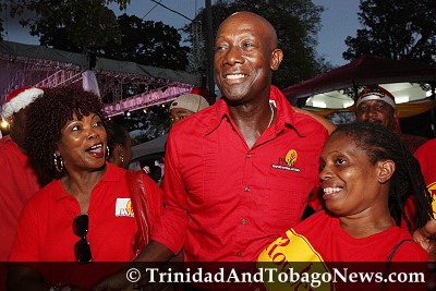 Opposition Leader Dr Keith Rowley