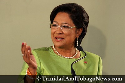 Prime Minister Kamla Persad-Bissessar