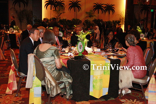 CHOGM Dinner and Cultural Programme hosted by the Honourable Patrick Manning, Prime Minister of the Republic of Trinidad and Tobago, and Senator the Honourable Hazel Manning for Heads of Delegation and Spouses