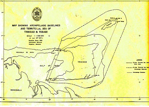 Archipelagic Baselines and Territorial Sea of TandT