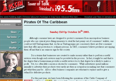 Pirates of the Caribbean