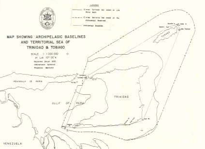 Map of archipelagic baselines