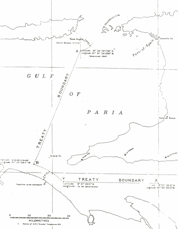 Map of archipelagic baselines