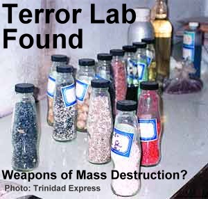 Terror Lab Found